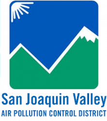 logo for the valley air district offering heat pump rebates for customers in Fresno, CA