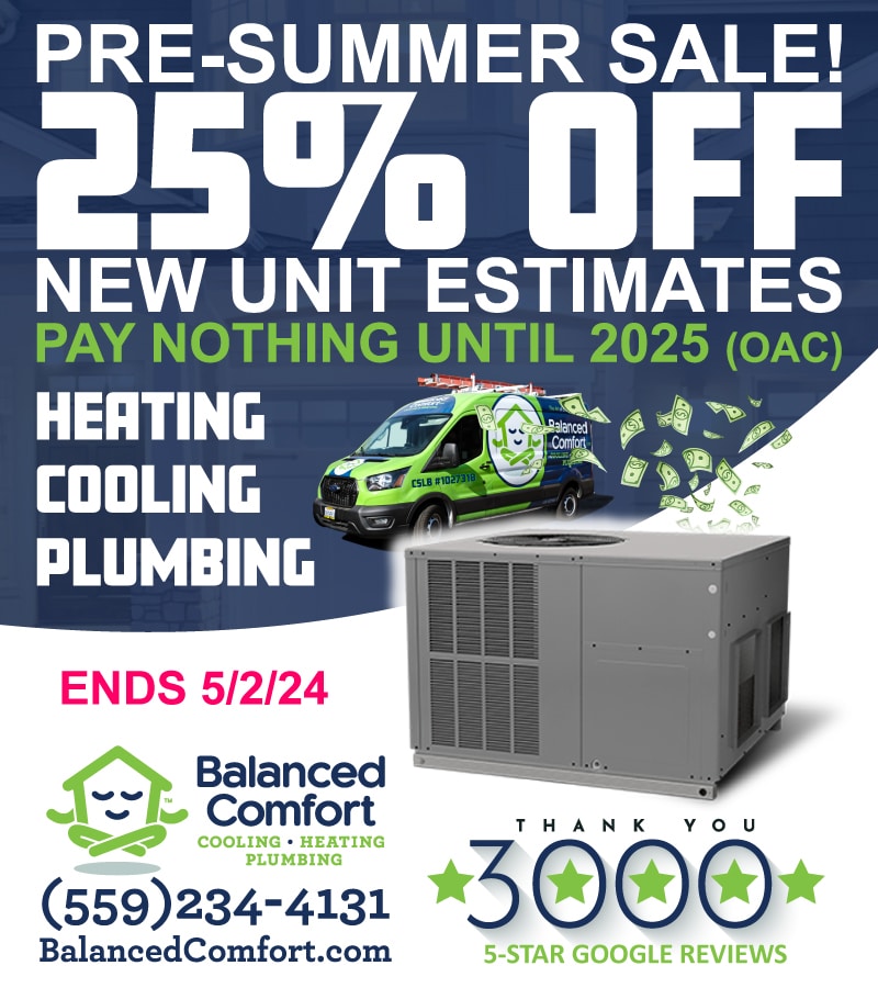 Balanced Comfort: Cooling, Heating, and Plumbing Promotion