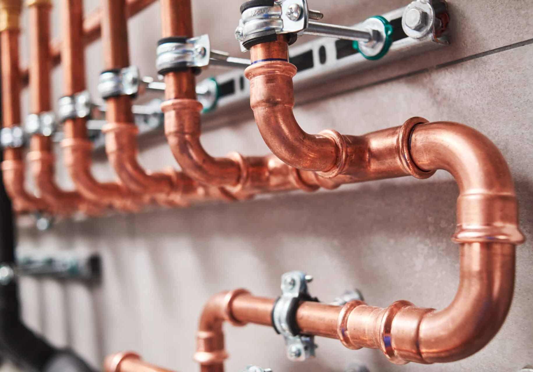 commercial plumbing copper pipe